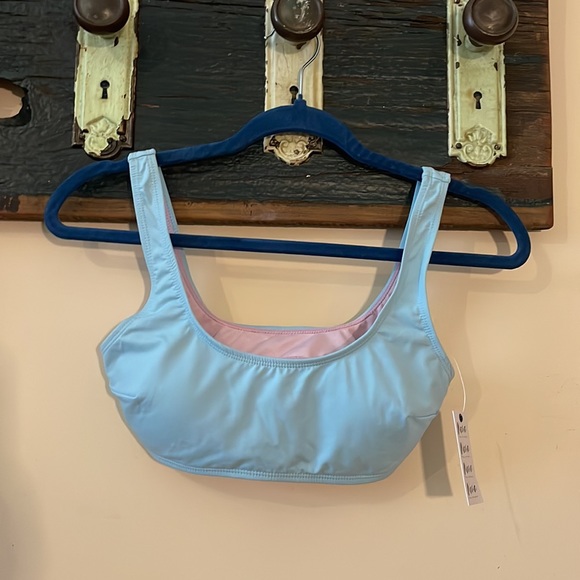 Nana the Brand Powder Blue Bikini Top Size Small - Picture 7 of 13